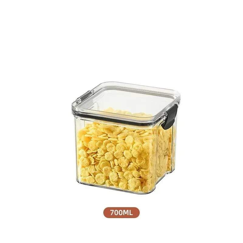 Airtight Food Storage Containers Set – Large Capacity Kitchen Organizer for Rice, Grains, Cereal & Dry Food (1-4PCS)