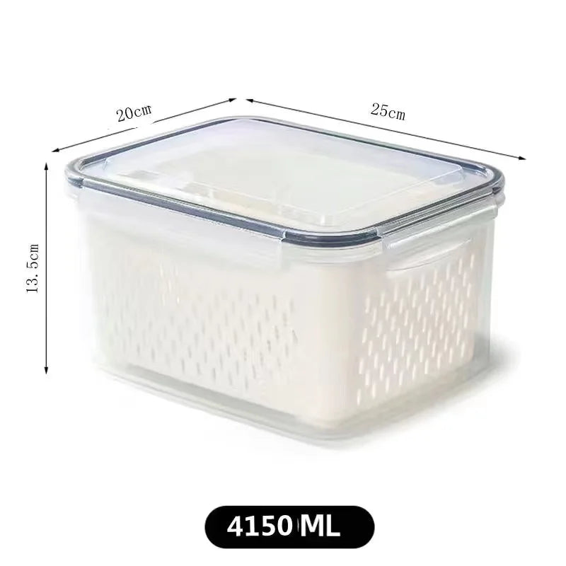 FreshKeep™ Produce Storage Bin with Drain Basket