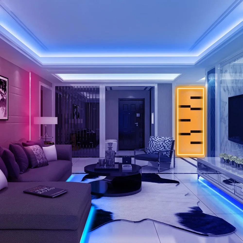 RGB LED Strip Light USB Powered 1-5M | 24-Key Remote | Color Changing Mood Lighting